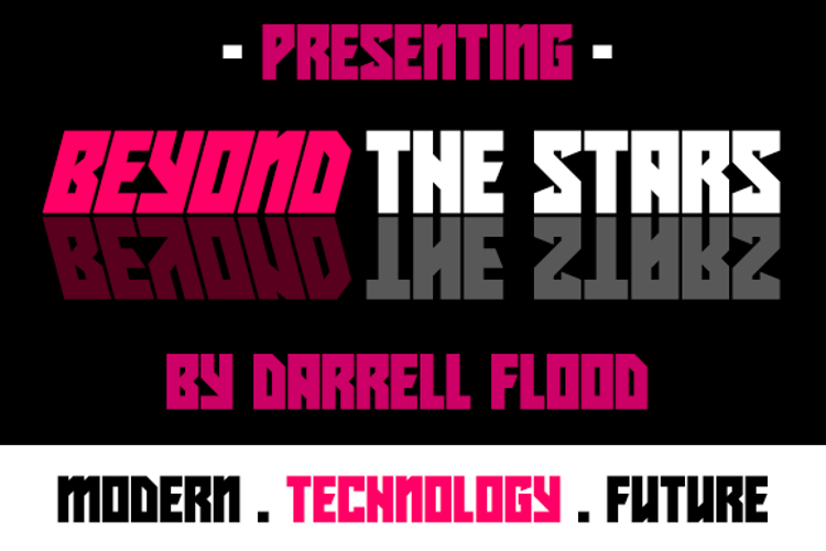 Beyond The Stars Font