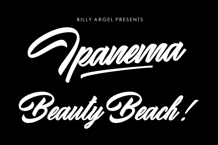 Ipanema Font