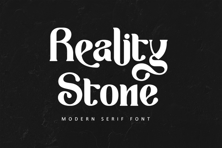 Reality Stone Font