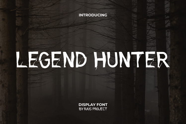 Preview of Legend Hunter Font