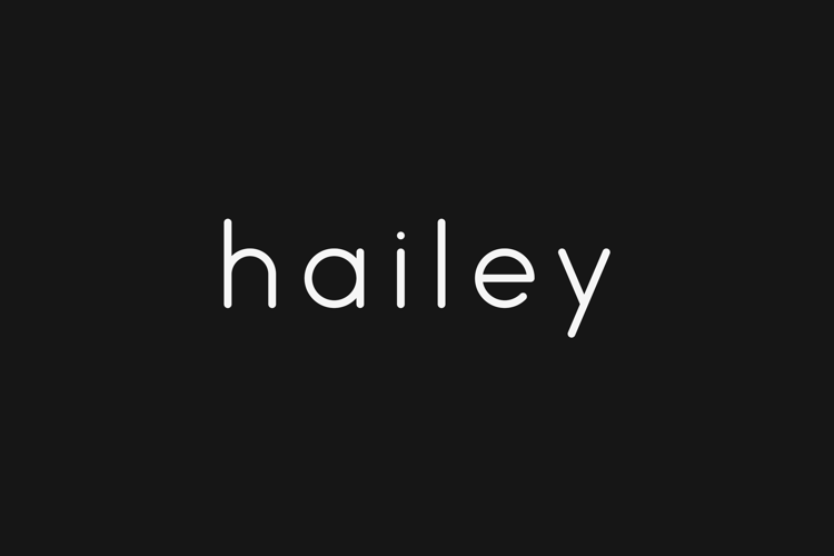 Hailey Font