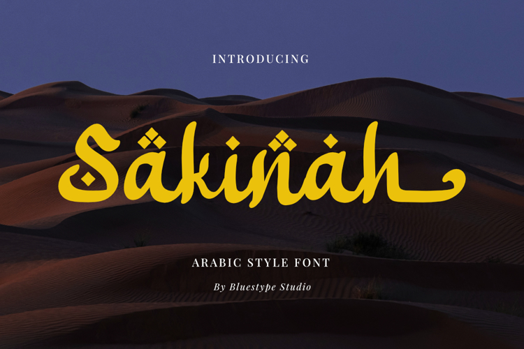 Preview of Sakinah Font