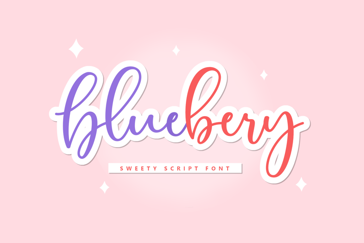 Bluebery Font