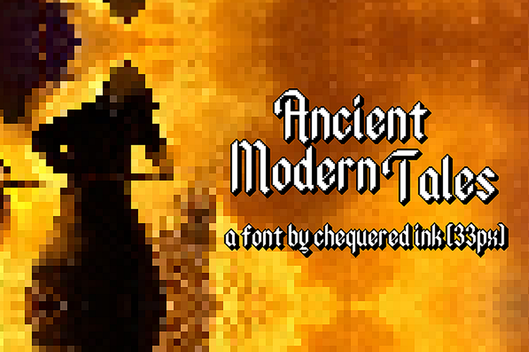Ancient Modern Tales Font