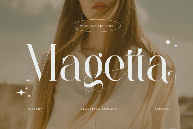 Preview of Magetta Font