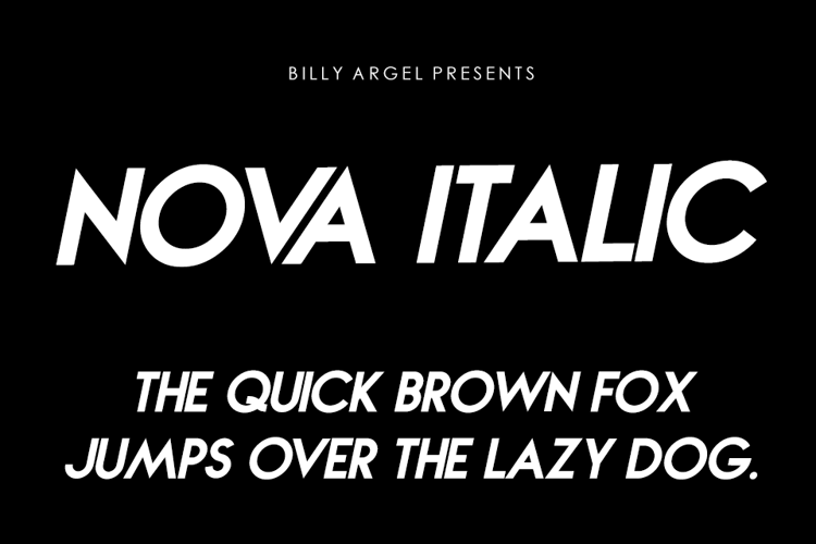 NOVA Font