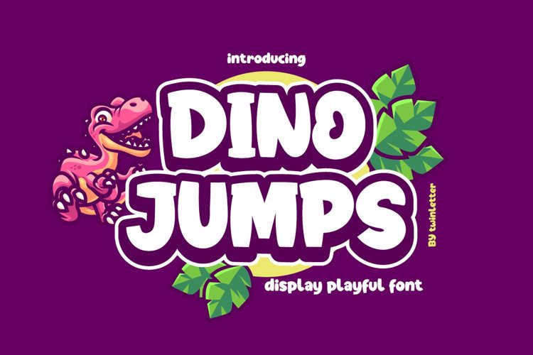 Dino Jumps Font