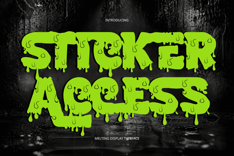 Sticker Access Font - Free Download