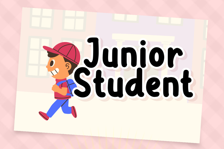 Junior Student Font