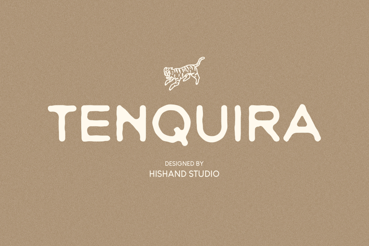 Preview of Tenquira Font