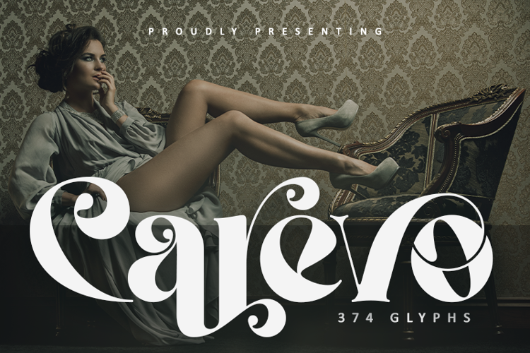 Preview of Carevo Font
