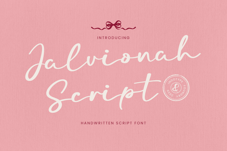 Preview of IT Jalvionah Font