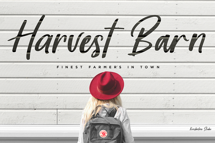 Harvest Barn Font