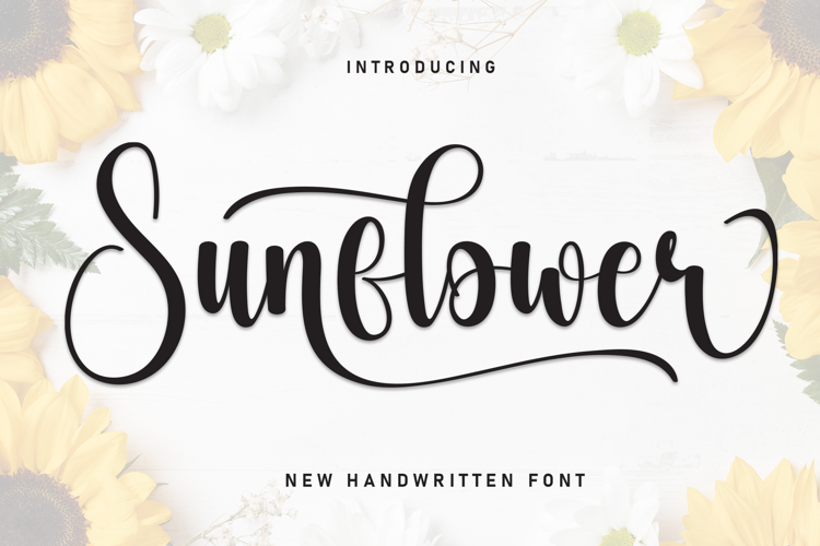 Preview of Sunflower Font