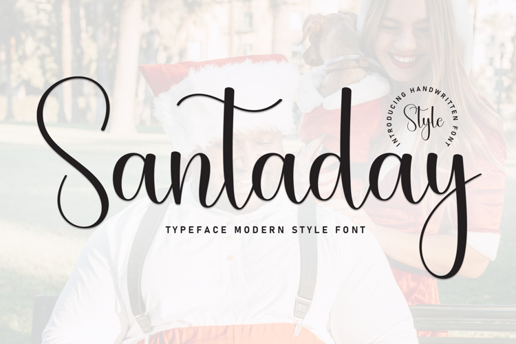 Preview of Santaday Font