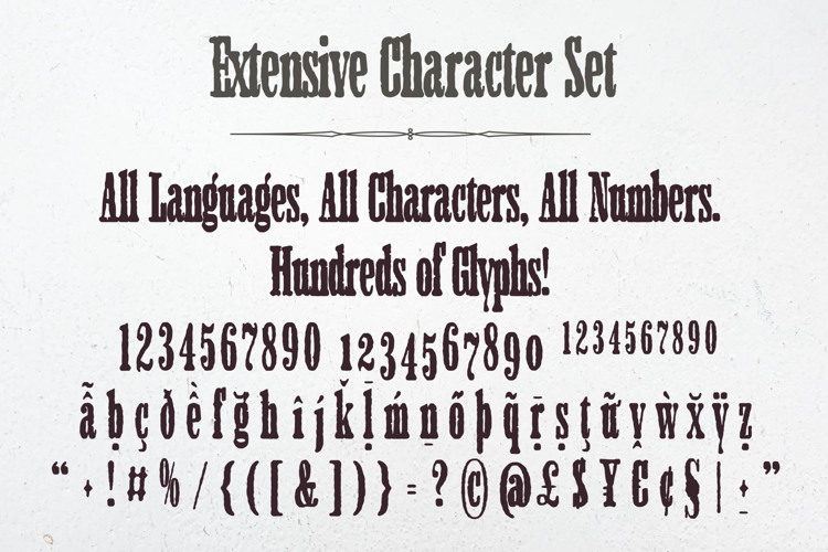 Unchained Font