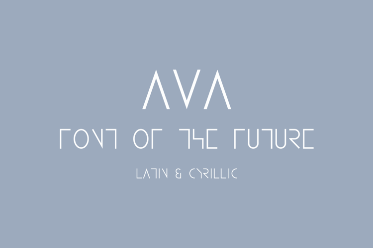 AVA Font