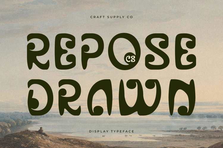 Preview of CS Repose Drawn Font