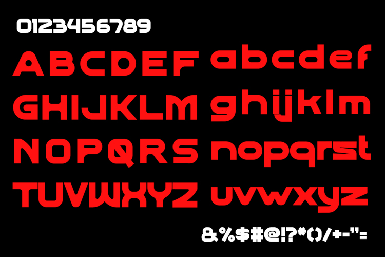 Preview of Torra Font