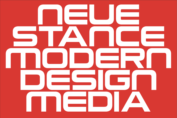 Neue Stance Font