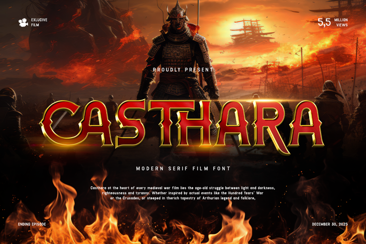 Casthara Font