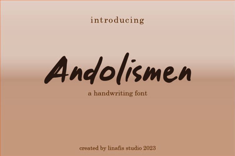 Andolismen Font