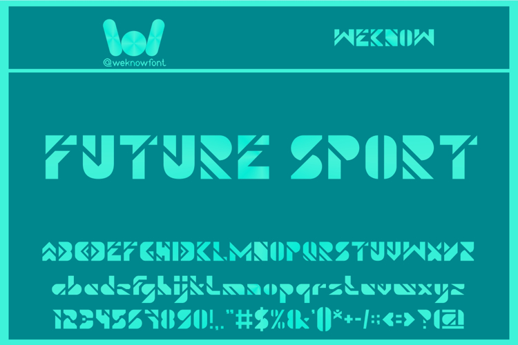 FUTURE SPORT Font