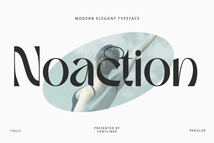Preview of Noaction Font