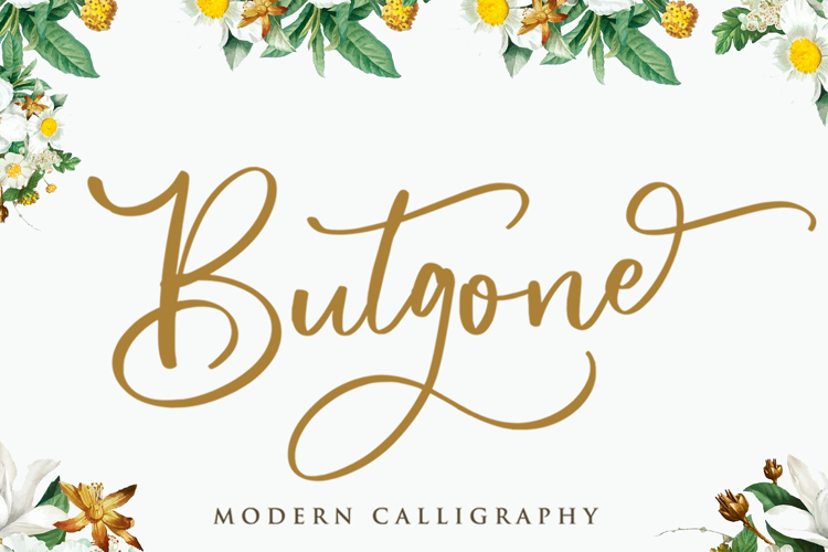 Butgone Font