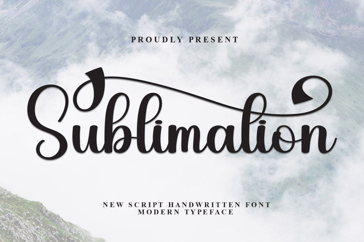 Preview of Sublimation Font