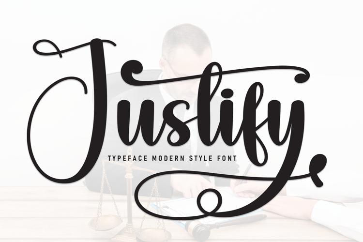 Justify Font