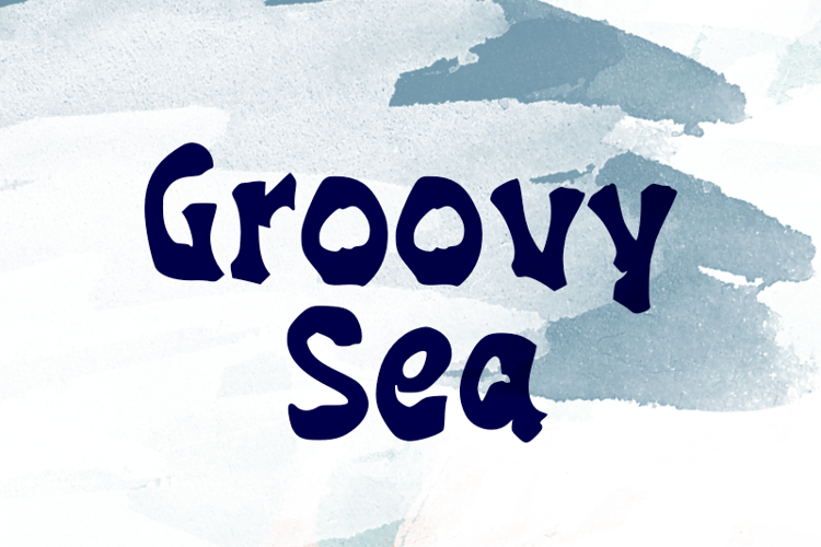 g Groovy Sea Font