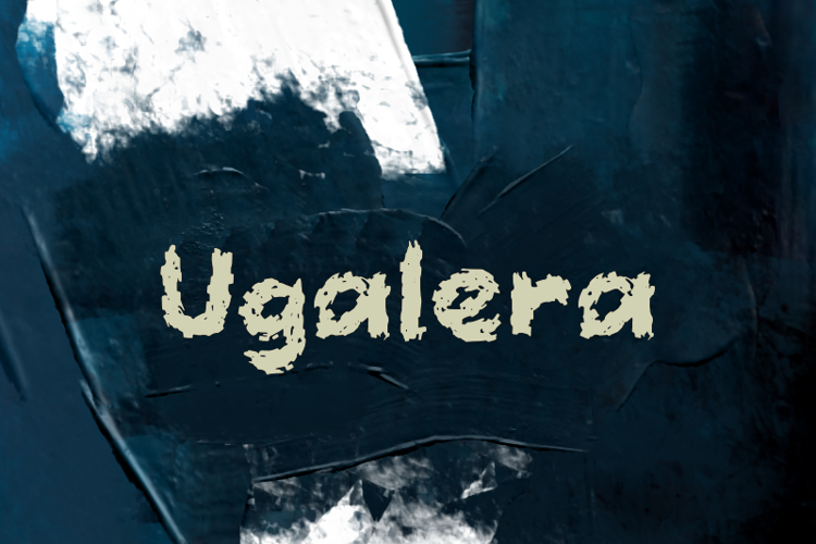 Preview of u Ugalera Font