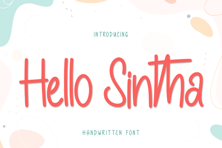 Hello Sintha Font