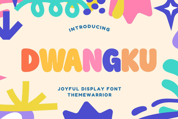Preview of Dwangku Font