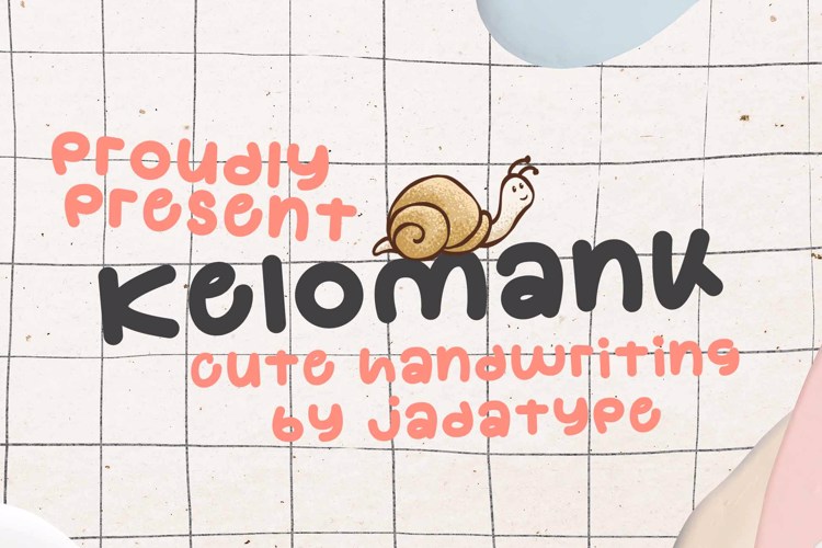 Kelomank Font