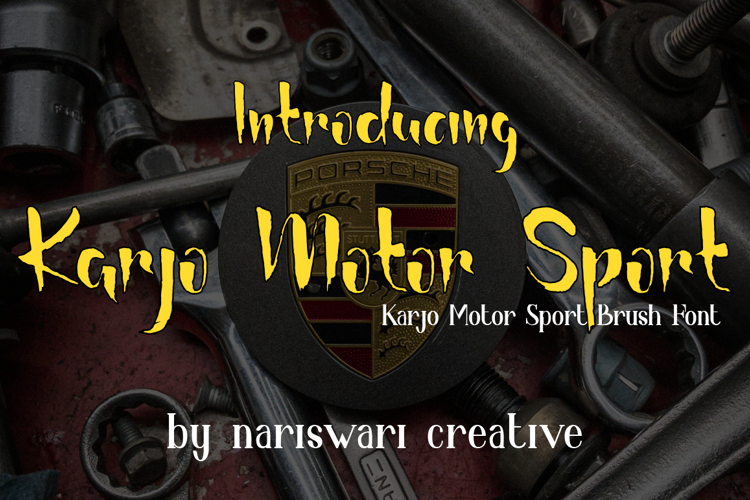Karjo Motor Sport Font