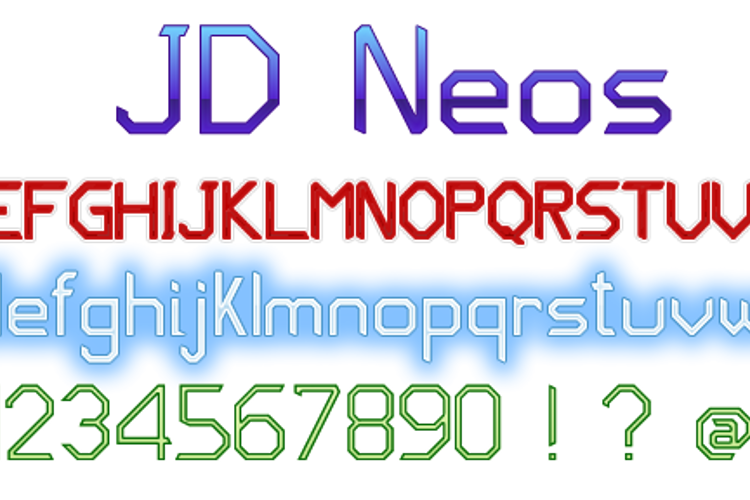 JD Neos Font
