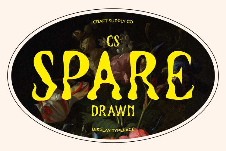 Preview of CS Spare Drawn Font