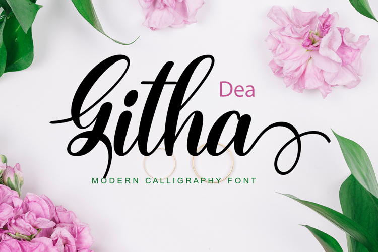 Dea Githa Script Font