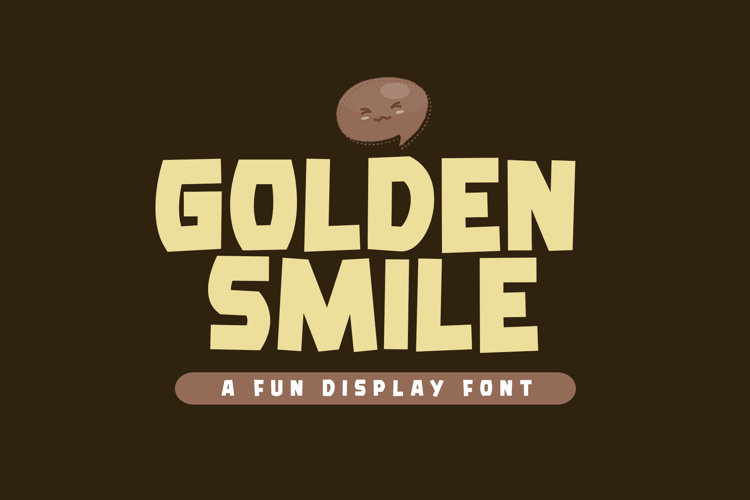 Golden Smile Font