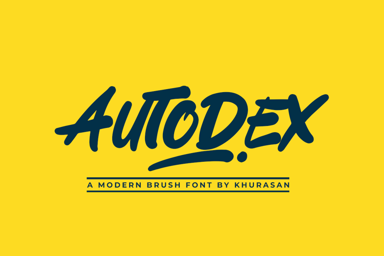 Autodex Font