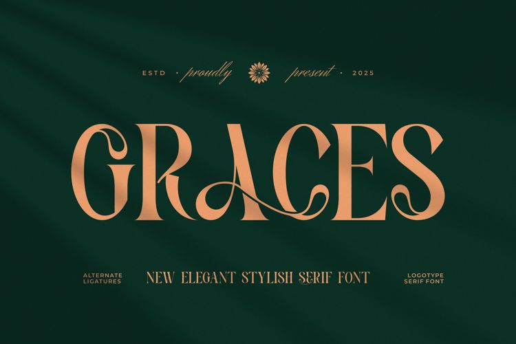 Preview of Graces Font