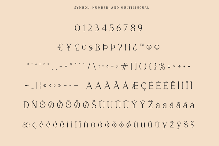 Preview of Lumerita Font