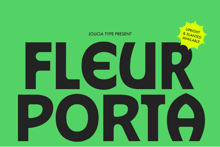 Preview of Fleur Porta Font