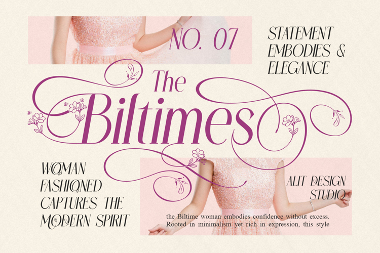 Preview of Swantime Font