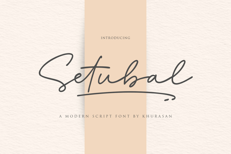 Preview of Setubal Font