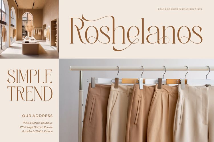 Preview of Voreto Font