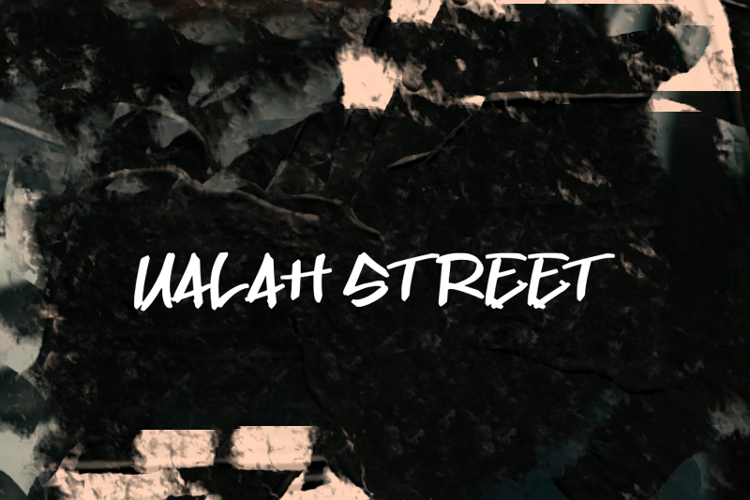 Preview of u Ualah Street Font