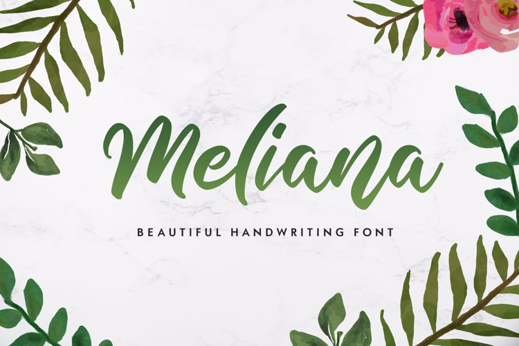 Meliana Script Font